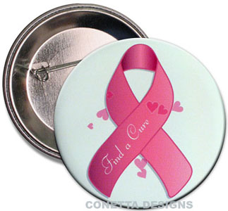 Breast Cancer Find a Cure Pink Pins