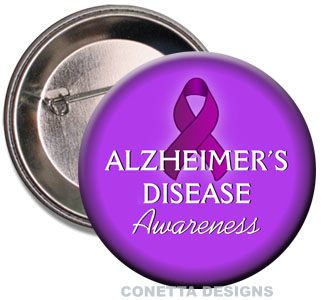 Alzheimer's Awareness Buttons