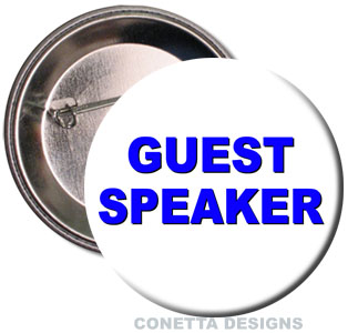 Guest Speaker Buttons