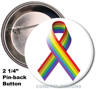 Rainbow Awareness Buttons