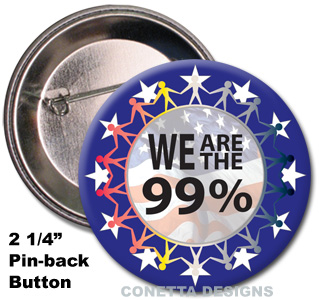 We are the 99% Buttons (Medium)
