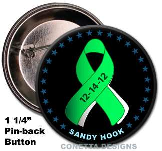 Sandy Hook Awareness Pins (mini)