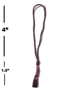 Brown (floss) Tassels - 4''