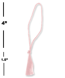 Pink (floss) Tassels - 4''