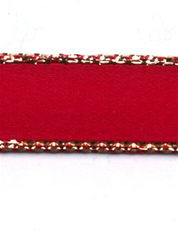 Red - Satin (Gold Edged)